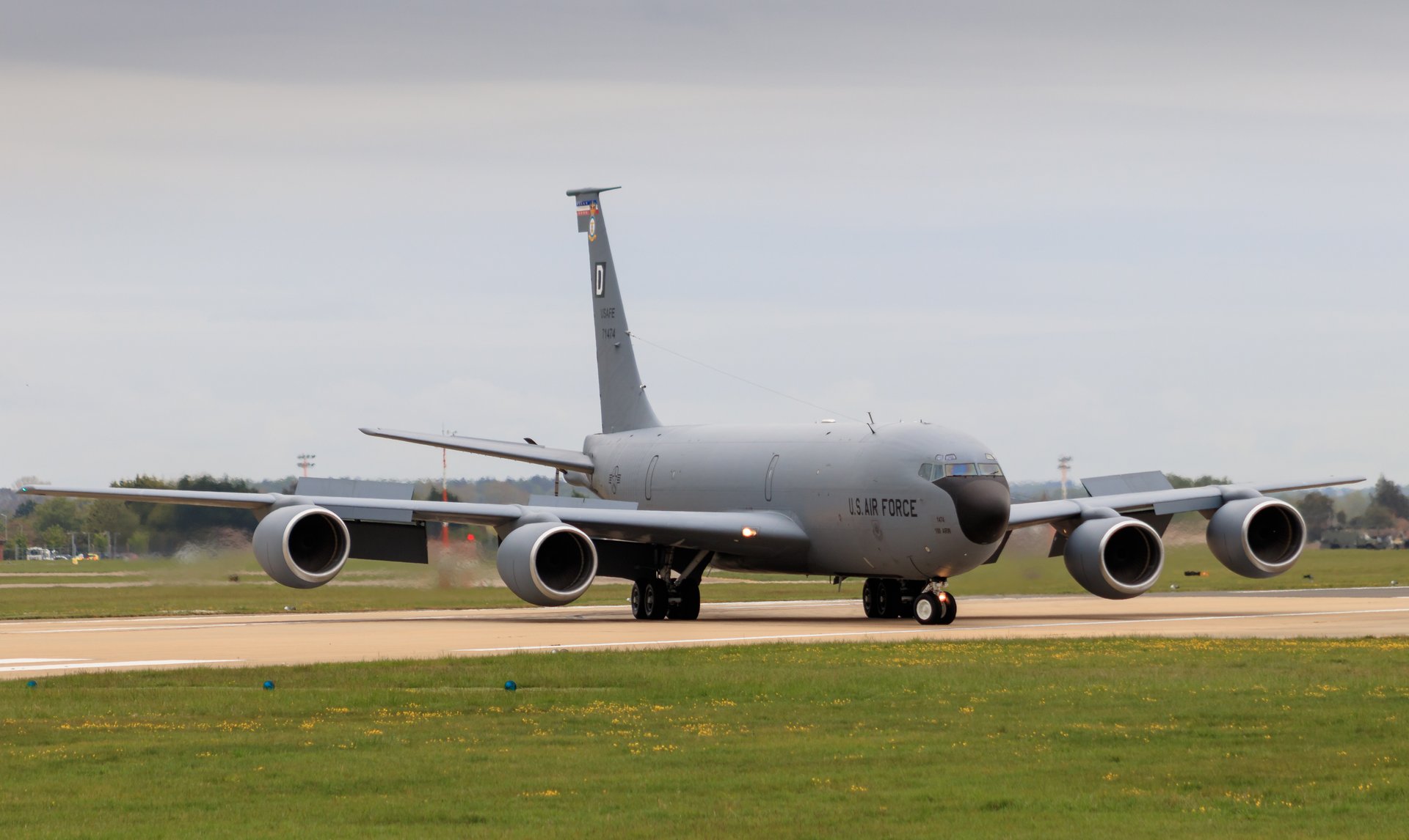 This stunning photograph of a U.S. Air Force jet captures the essence of power and precision, making it a perfect focal point for any modern decor. The soft, natural light enhances the sleek lines and bold design of the aircraft, creating a perfect balance of sophistication and industrial charm. The composition, with the jet positioned centrally, draws the eye and creates a illusion of motion, adding a dynamic element that makes this piece truly captivating. Ideal for executive offices, modern galleries, or living rooms, this artwork is a testament to the beauty of aviation and military engineering.